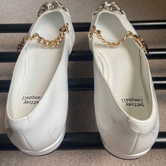 JEFFREY CAMPBELL Women Lavinia Leather Point Toe Flats - NEW NWOB - Picture 5 of 8